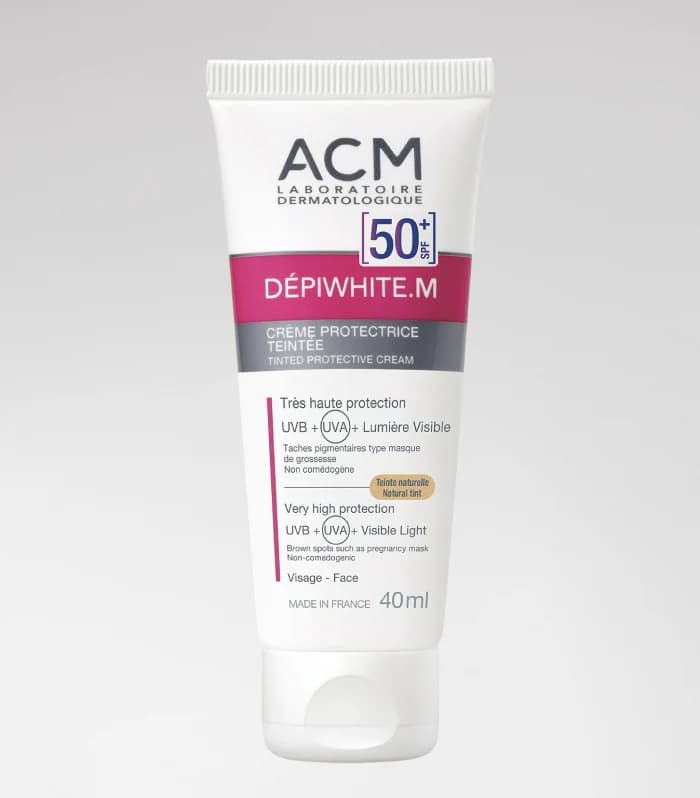 ACM DEPIWHITE M ECRAN SOLAIR SPF50+CR T/40ML