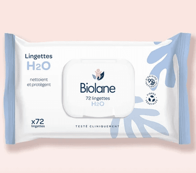BIOLANE LINGETTES H2O x 10