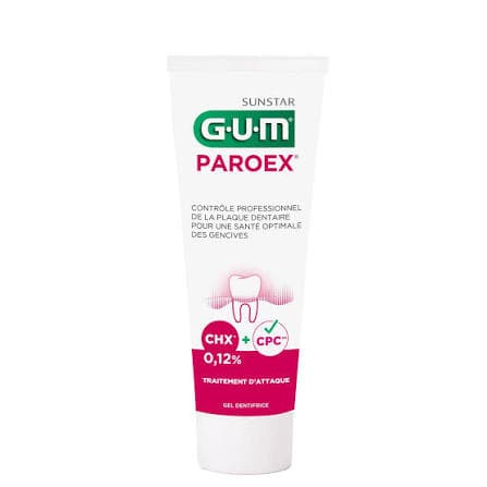 GUM DENTIFRICE PAROEX 75ML