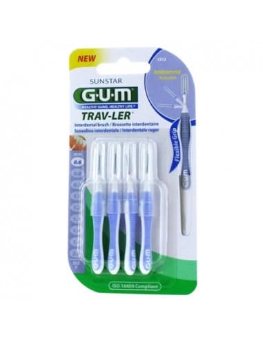 GUM BROSSE INTERDENTAIRE TRAVLER 1312 0,6 X4