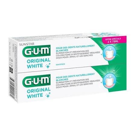 GUM DENTIFRICE ORIG WHITE 75ML