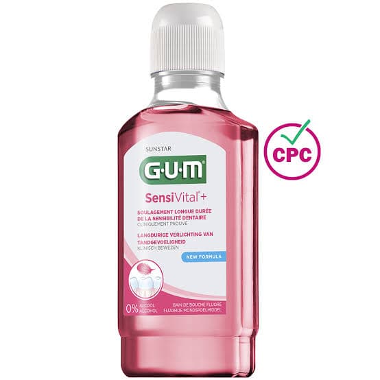 GUM BAIN DE BOUCHE SENSIVITAL PLUS 6081 300M