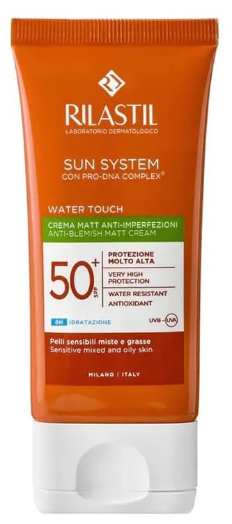 RILASTIL SUN SYSTEM W.T. ANTI BLEMISH MATT CR. SPF 50+ 50ml